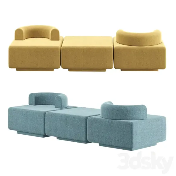 3DSky - Modular Pouf Plump - Image 2