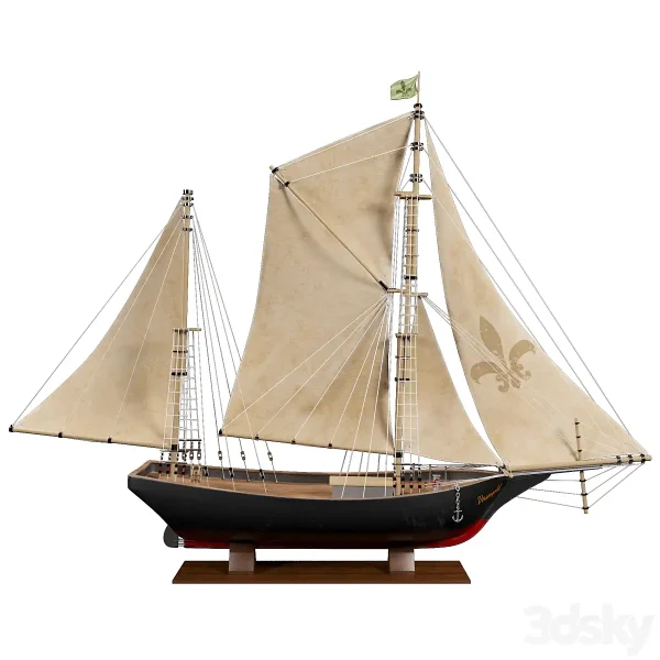 3DSky - Decorative Ship Model - Image 2
