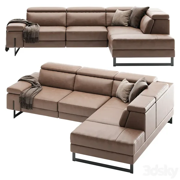 3DSky - Egoitaliano CANDICE Corner Sofa - Image 3