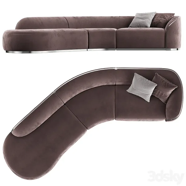 3DSky - PIERRE S SECTIONAL SOFA - Image 2