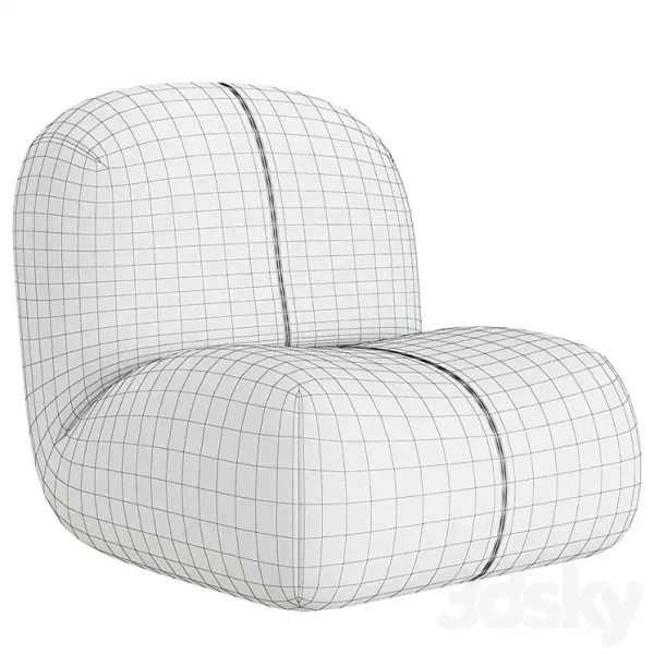 3DSky - Pukka Lounge Chair - Image 4