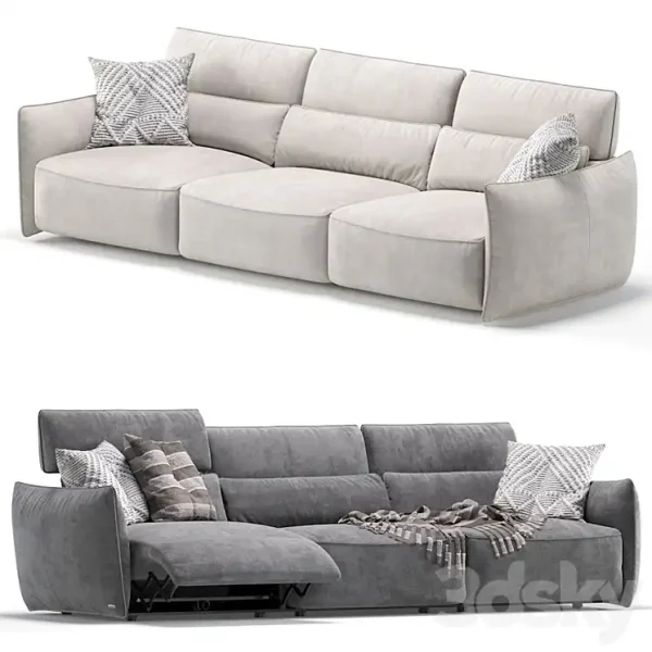 3DSky - Stupore C027 Sofa By Natuzzi Editions 2 Version - Image 2