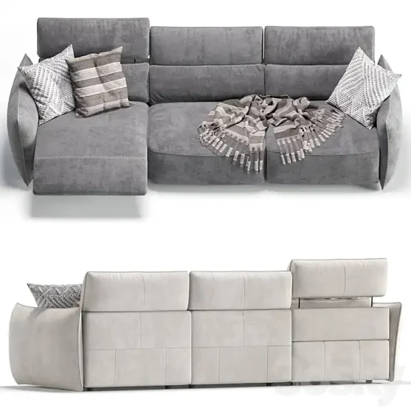 3DSky - Stupore C027 Sofa By Natuzzi Editions 2 Version - Image 4