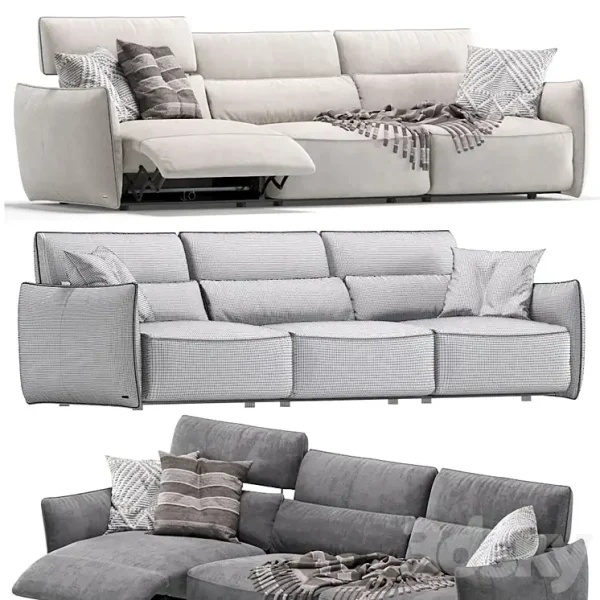 3DSky - Stupore C027 Sofa By Natuzzi Editions 2 Version - Image 5