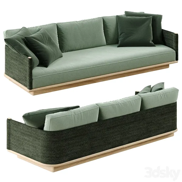 3DSky - Kettal Giro 3 Seater Sofa