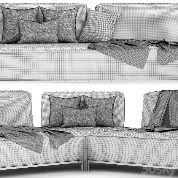 3DSky - Ditre Italia Sanders Sofa - Image 3
