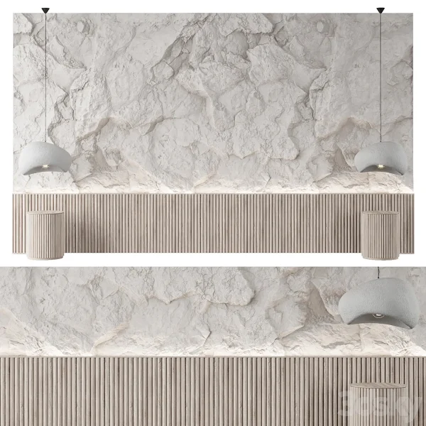 3DSky - Rock Headboard Of The Bed