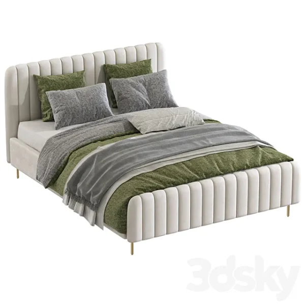 3DSky - Bed Candelabra Home Angela Bed 230 - Image 3