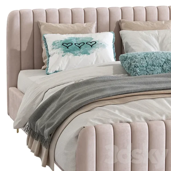 3DSky - Bed Candelabra Home Angela Bed 230 - Image 4