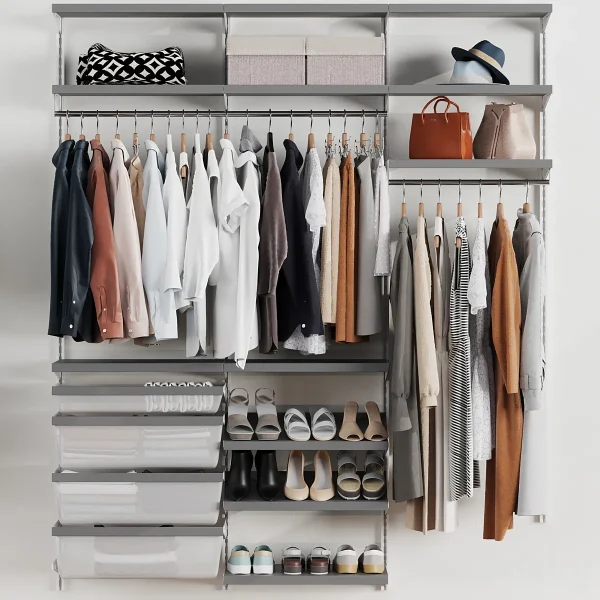 3DSky - Wardrobe Wall Module Dresses Clothes 4