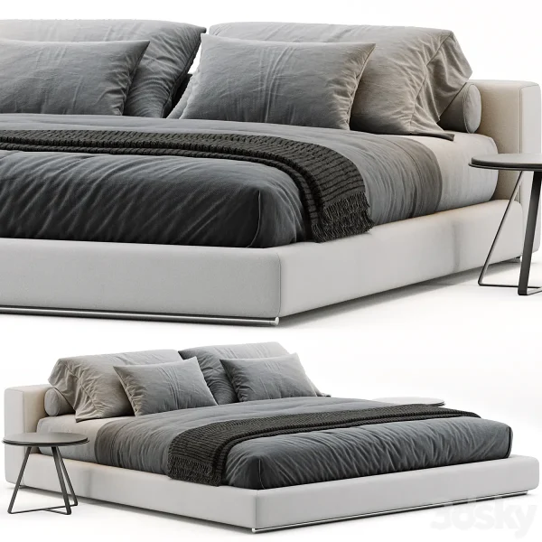 3DSky - Flexform Groundpiece Bed