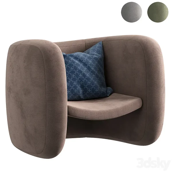 3DSky - Tacchini Lagoa Armchair