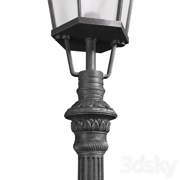 3DSky - Classic Street Outdoor Landscape Light Lamp Lantern - Image 3