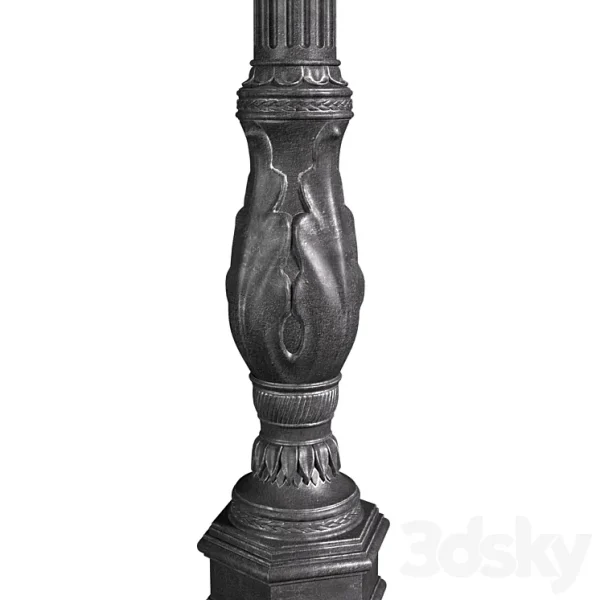 3DSky - Classic Street Outdoor Landscape Light Lamp Lantern - Image 5