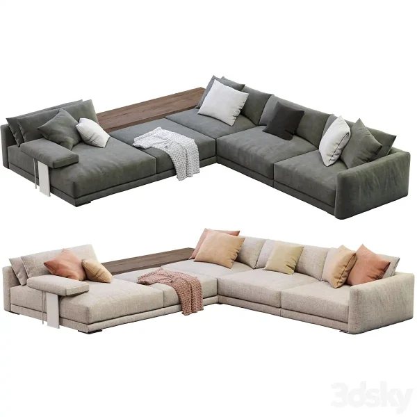 3DSky - Sofa Bristol By Poliform - Image 2