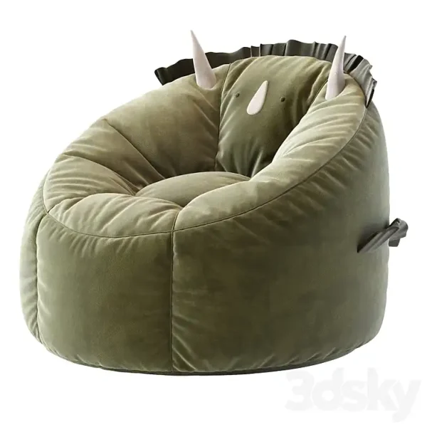 3DSky - Dinosaur Bean Bag Chair - Image 3