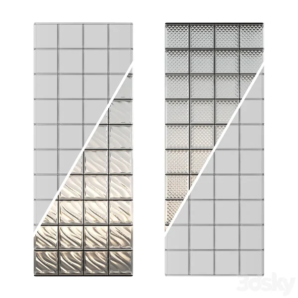 3DSky - Glass Block Wall 07 - Image 2