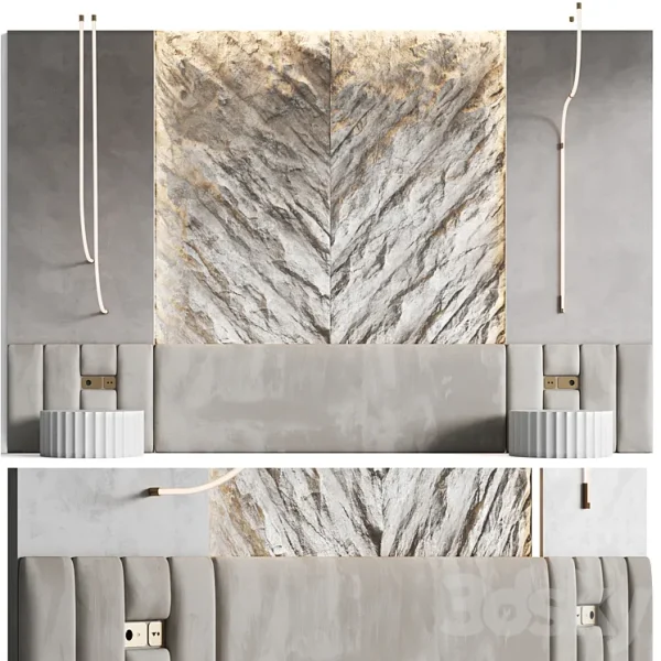 3DSky - Cliff Headboard
