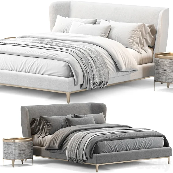 3DSky - Poilform Gentleman Bed - Image 2