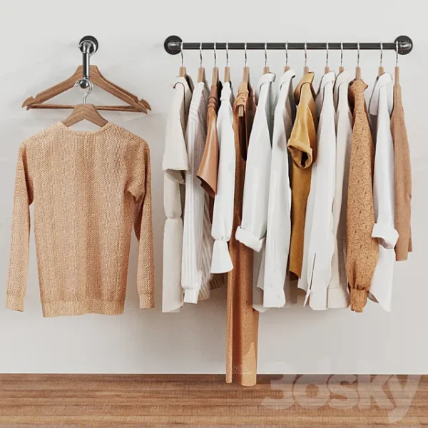 3DSky - Wardrobe 18 Clothes Loft Clothes