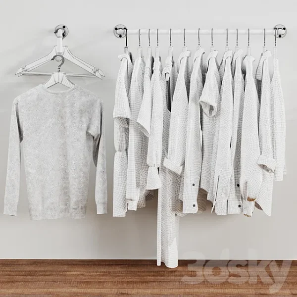 3DSky - Wardrobe 18 Clothes Loft Clothes - Image 3
