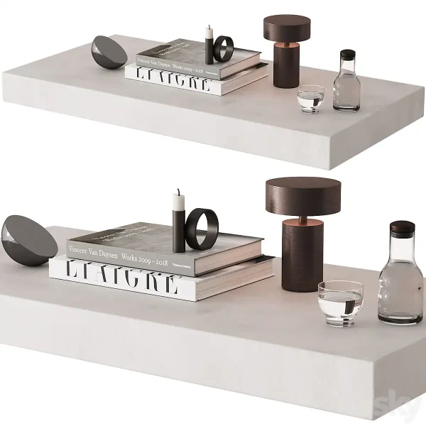 3DSky - 174 Decorative Set 035 Menu Liaigre Vincent