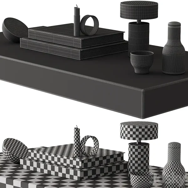 3DSky - 174 Decorative Set 035 Menu Liaigre Vincent - Image 2