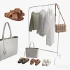 3DSky - Set of Clothes Shoes and Bag