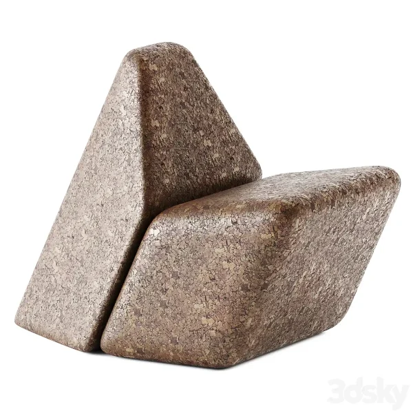 3DSky - Cacao Armchair by BlackCork