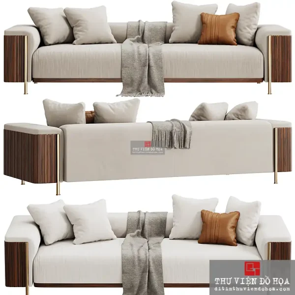 3DSky - TRUSSARDI CASA Deven Sofa - Image 2