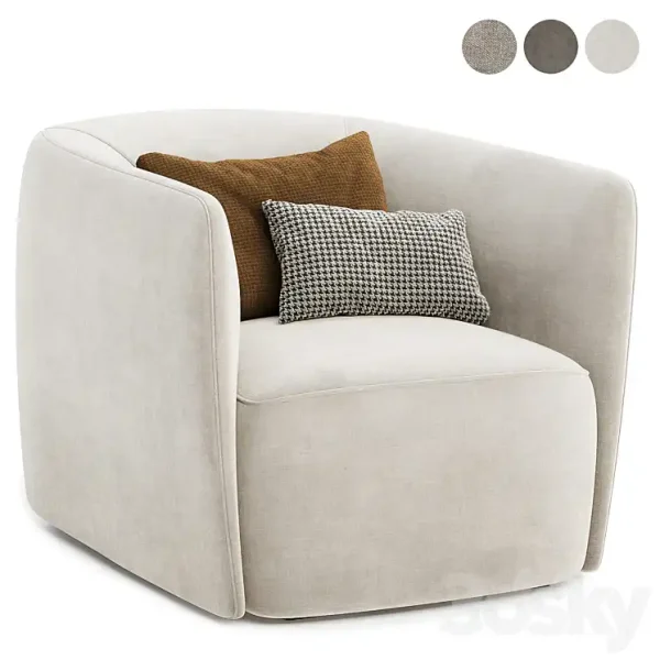 3DSky - Santa Monica Arm Chair