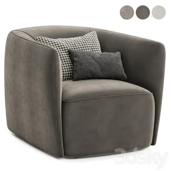 3DSky - Santa Monica Arm Chair - Image 2