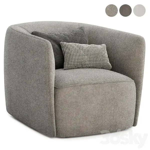 3DSky - Santa Monica Arm Chair - Image 3