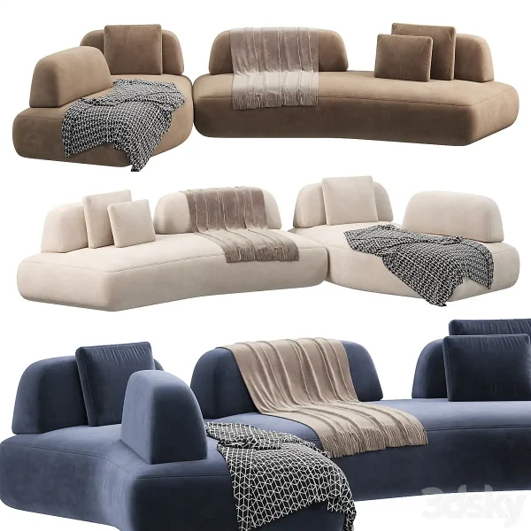 3DSky - CURVE Sofa by Art Nova Sofas - Image 2