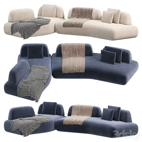 3DSky - CURVE Sofa by Art Nova Sofas - Image 3