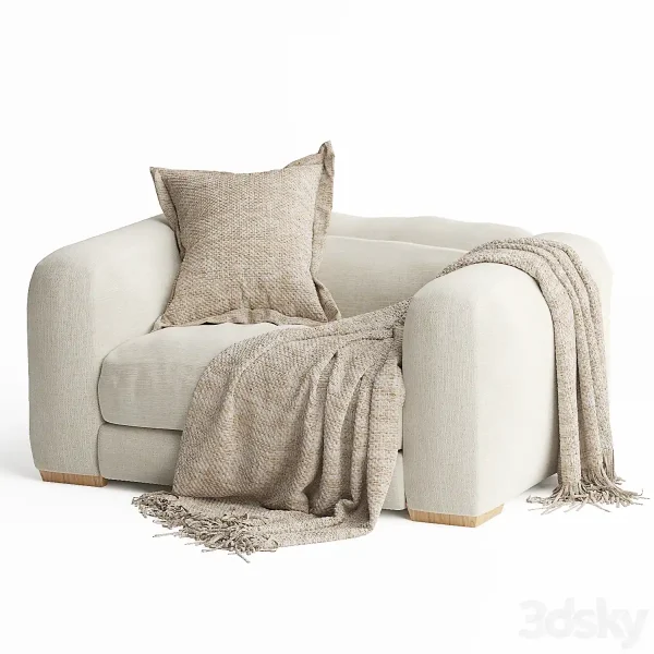 3DSky - Mukuru Corner Sofa One Seater - Image 3
