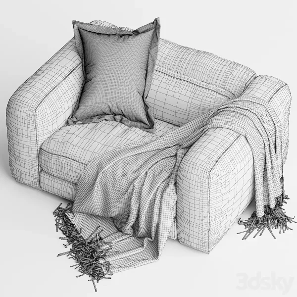 3DSky - Mukuru Corner Sofa One Seater - Image 4