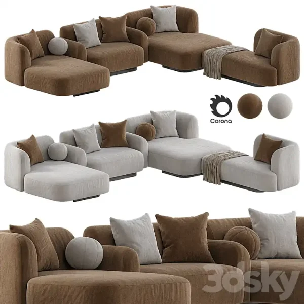 3DSky - Pop Sofa Meridienne