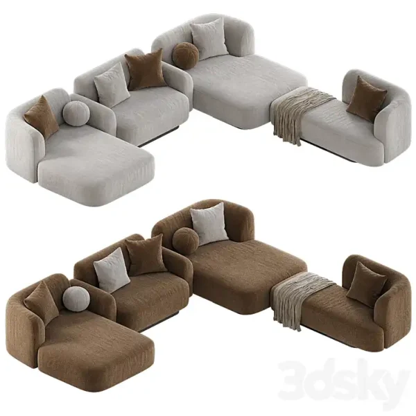 3DSky - Pop Sofa Meridienne - Image 2