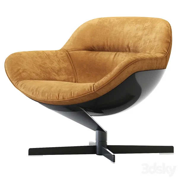 3DSky - 277 Auckland Armchair Cassina Fabric