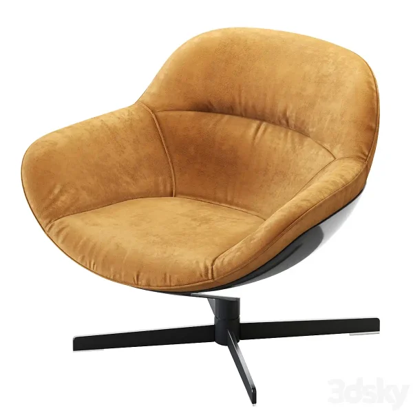 3DSky - 277 Auckland Armchair Cassina Fabric - Image 3