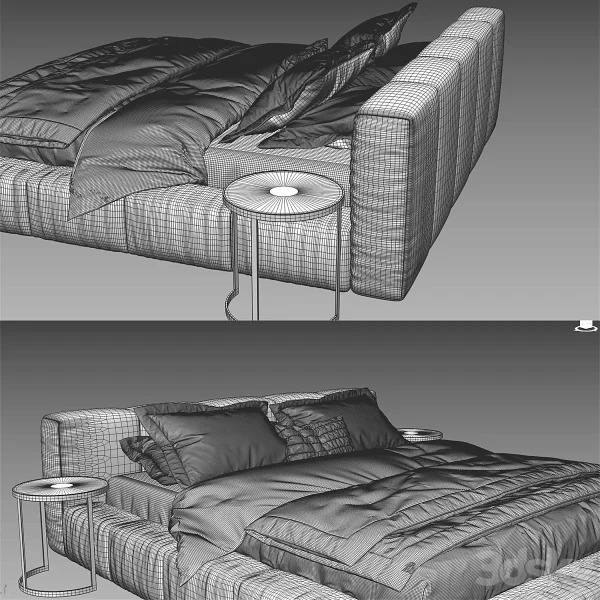3DSky - Letto Pixel Box Large Saba Italia - Image 5