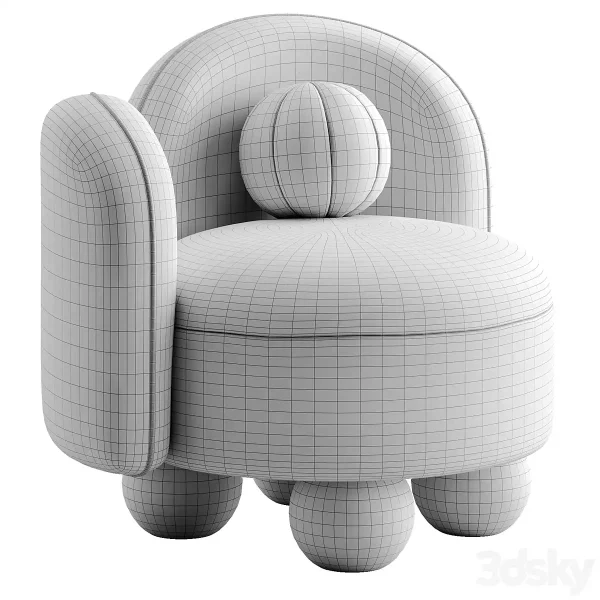 3DSky - Armchair Manon by NohoHome - Image 4