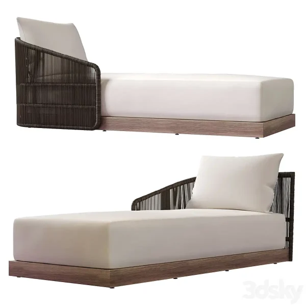 3DSky - Havana Arm Chaise RH