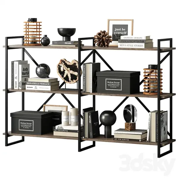 3DSky - Rack Linz Grey