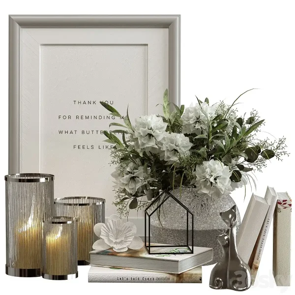 3DSky - Decorative Set with Candles
