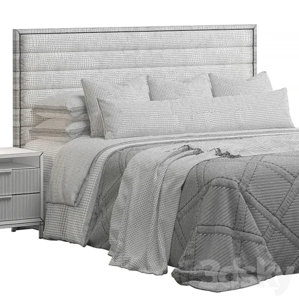 3DSky - Westbury Rectangular Bed - Image 4