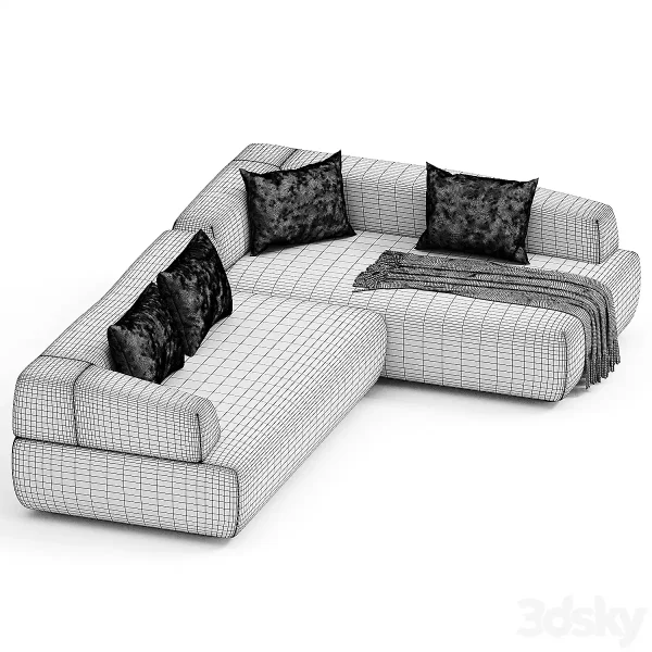 3DSky - ITALO Sofa with Chaise Longue By Minimomassimo - Image 3