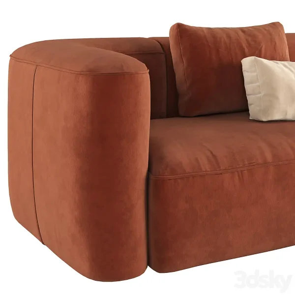 3DSky - Mellow Sectional Sofa by Acanva - Image 3
