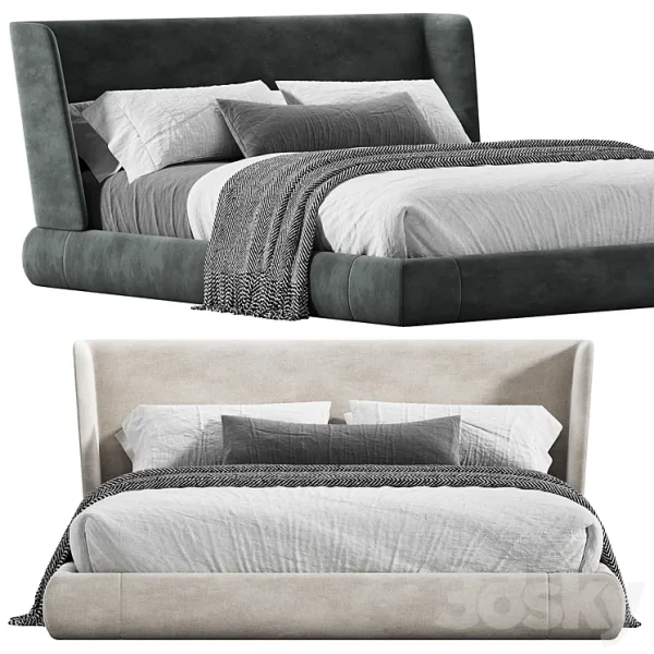 3DSky - Pat Madrid Bed by Divani & Sofa - Image 2